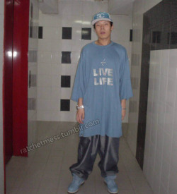 ratchetmess:  swaggin on you niggas