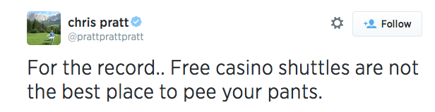 chrisprattawesomesource:  Chris Pratt tweets (Part 1) 