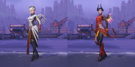 Porn Pics Genji and Reaper’s view on Mercy (or, let’s