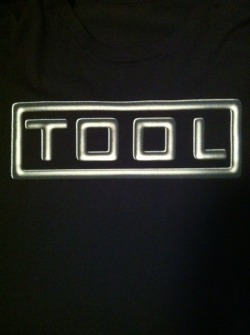 Rockin Another New Tool Shirt Today. Got This One At The Dallas 2012 Show.