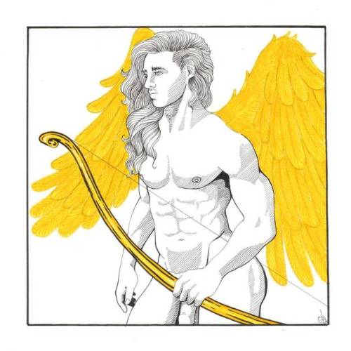 little-avz: Day 39 ~Anteros~ Anteros is the Greek God of requited love, or love returned. Also he wa