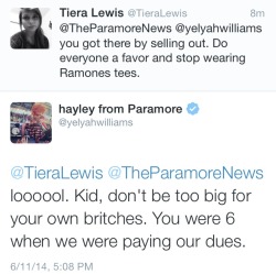 The-Only-Proof:  Theyremorethanjustaband:  You Tell ‘Em Hayley!!  Pow Pow Pow Shots