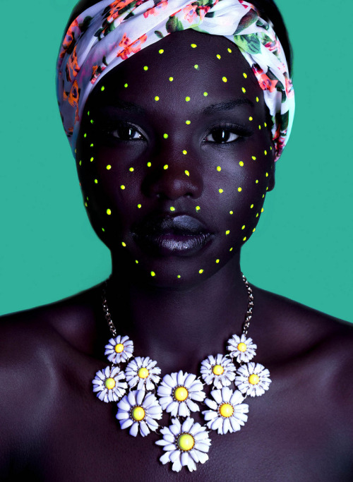 continentcreative: South Sudanese model Adeng by Aric Yeakey