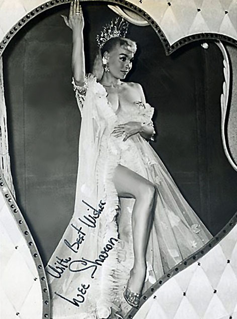 Lee Sharon Signed vintage 50&rsquo;s-era promo photo..