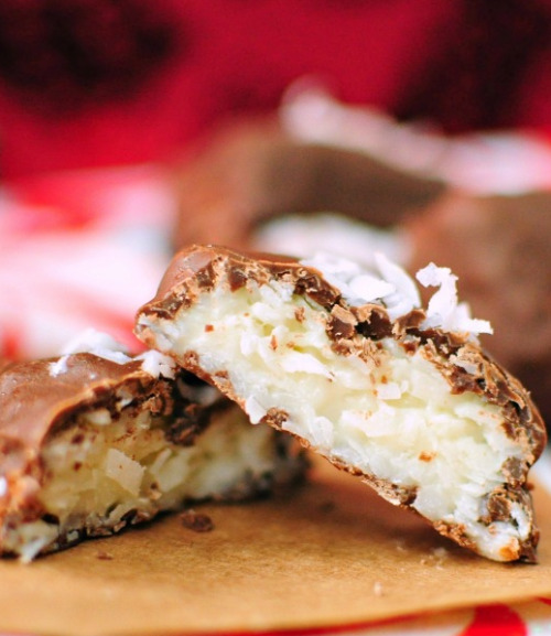 thecakebar:  Easy Homemade Coconut Cream Bars