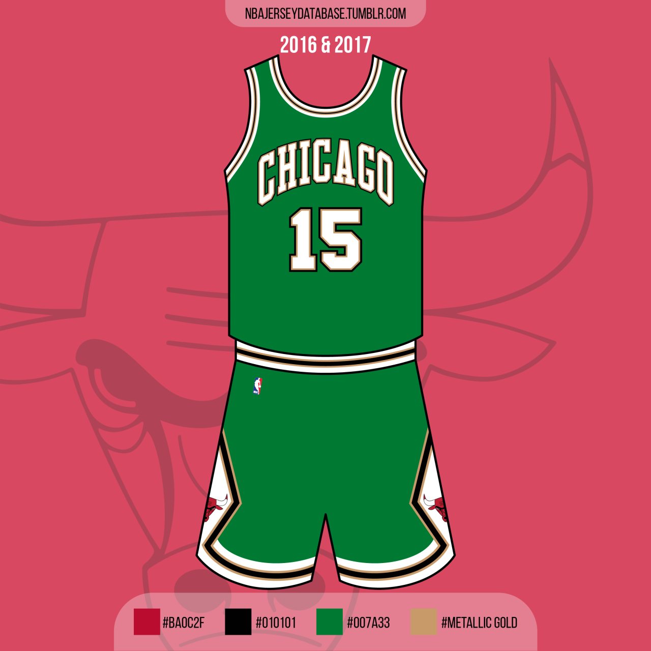 bulls st patrick's jersey