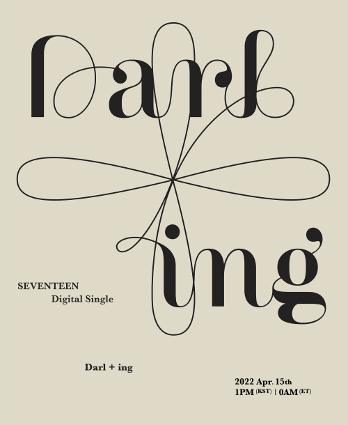 dinonetwork:220307 — TWITTERpledis_17: SEVENTEEN (세븐틴) Digital Single ‘Darl+ing&rsq