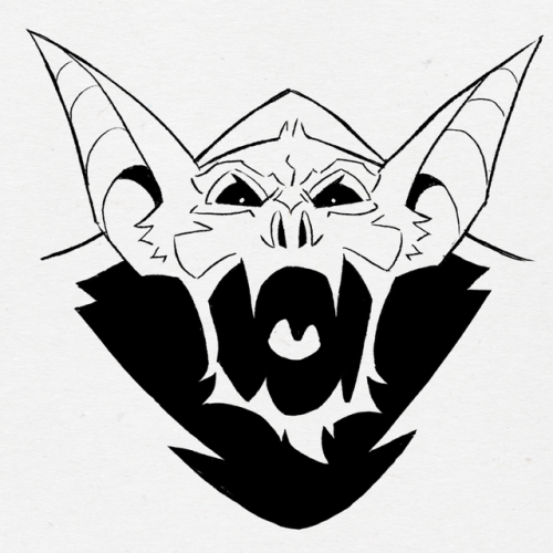 #Inktober Day 9 - “Screech”I think Manbat is a severely underused Batman villain/mo