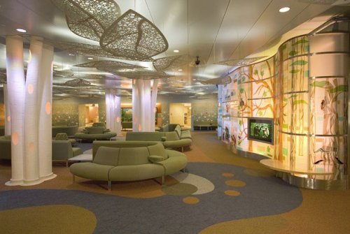 Discovery Wall by Darcy Ferrill This pediatric center at the Mayo Clinic creates a welcoming and pea