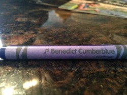 turning-on-the-light:  my mother and sister went to the Crayola factory and brought this home for me. they know me so well ~ 