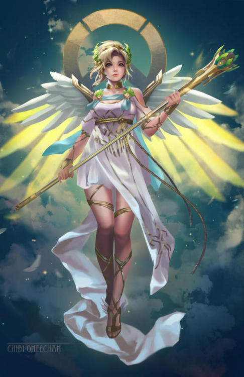 Victory Goddess Mercy by chibi-oneechan 