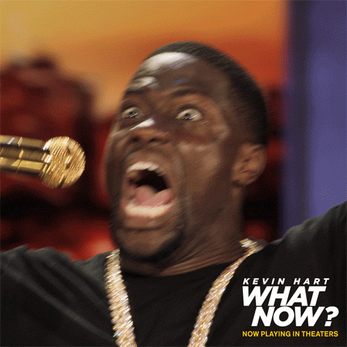 kevinhartwhatnow: It’s time to freak out. #KevinHartWhatNow is now playing!