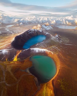 amazinglybeautifulphotography:  The highlands in Iceland getting a fresh dusting of snow. By Karl ‘Shakur’ N, [1080x1350]px. - effectivepep