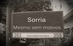 Ja sorriu hoje?