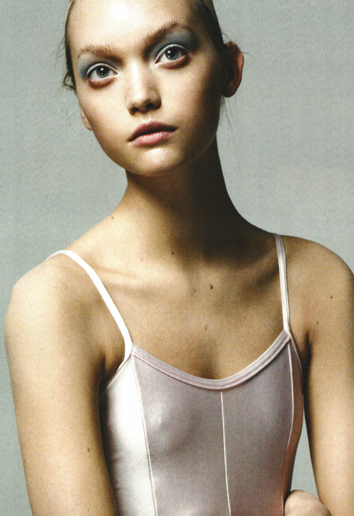 meiselmuse:  Gemma Ward / Vogue Italia April 2005 “Think Pink” by Steven Meisel