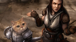 ozthemighty:  The Saddest Khajit - Created