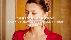 sansaregina: favourite asoiaf ladies per house ♦ house blackwood
