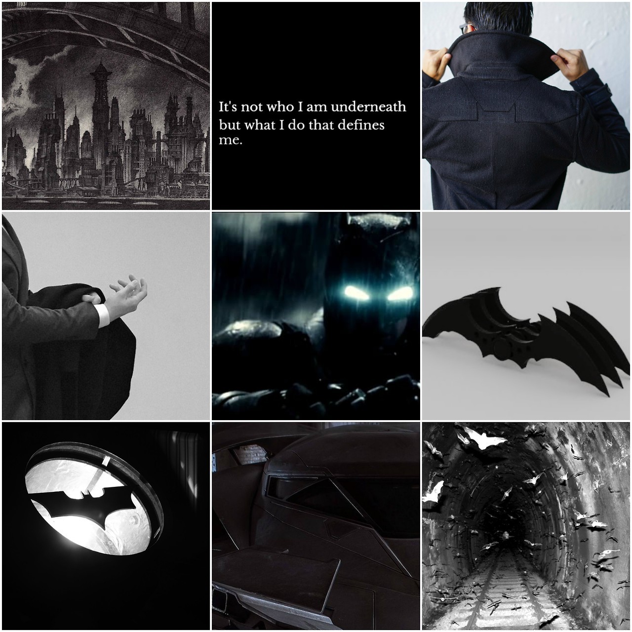 dampsmokes — DC - Hero Aesthetic: Bruce “Batman” Wayne Black...