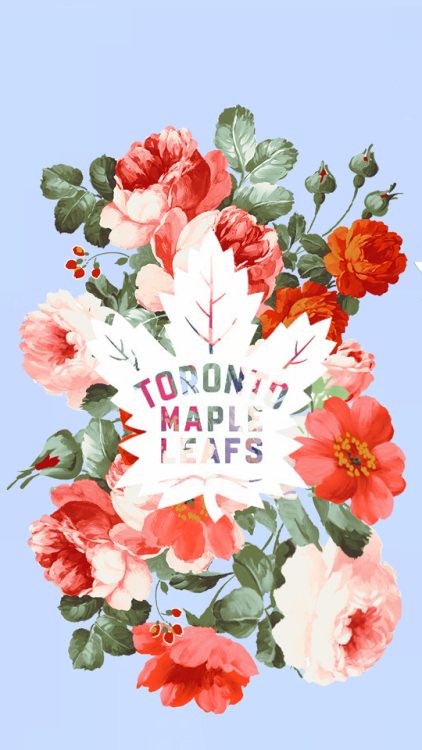 wallpapers-okay:tropical toronto maple leafs  so I got photoshop today and thought I might try somet