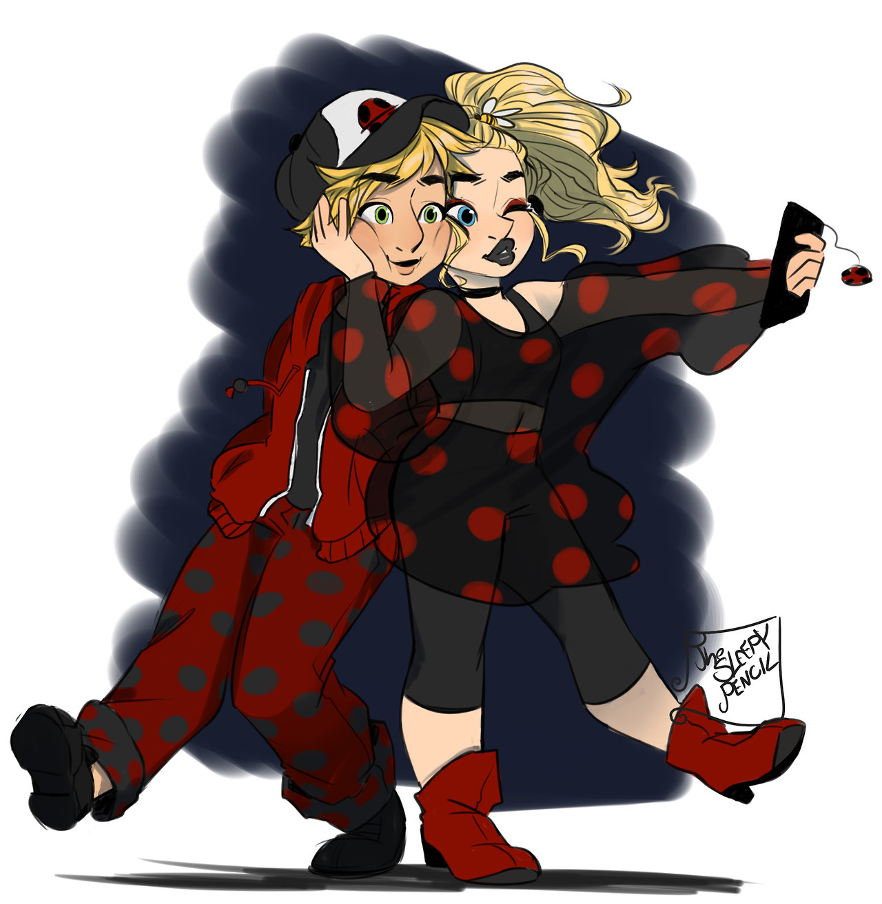 thesleepypencil:  a brand new set of Akuma fashion! in a brand new look. 
