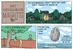 incidentalcomics:  My Neighbor Magritte This