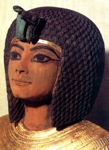 Princess Ankhsenamen, third daughter of Akhenaten and Nefertiti, 18th dynasty
