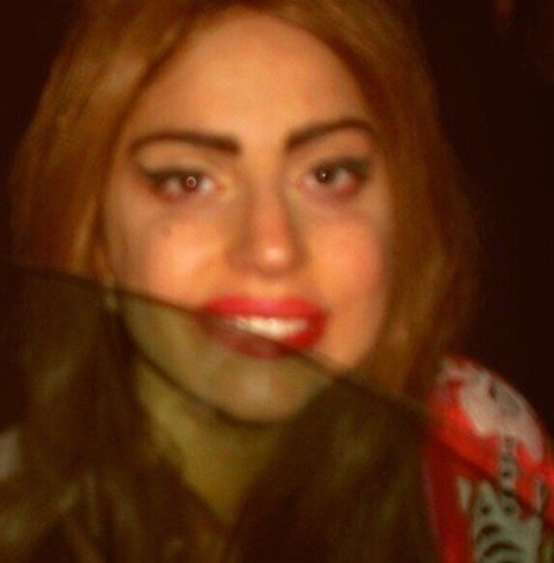 gaga-glitter-unicorn:  Gaga just made a visit to the fans who were in line at the Pit in Chicago, and she was crying: ‘( 