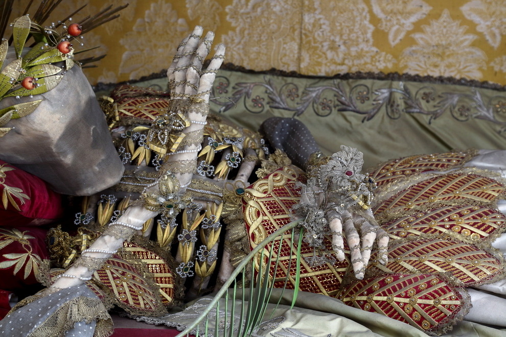 St. Vincentus (Stams, Austria) “One of four decorated skeletons in the monastery