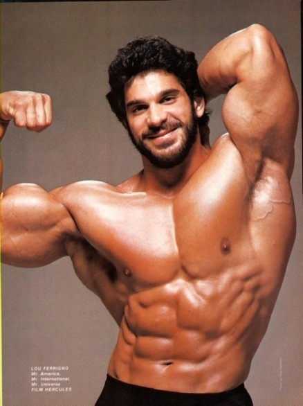 londonboy45:  smut-i-dug-up:  Lou Ferrigno  What a god should look like!  Physically one very ideal handsome, sexy, muscular man - this is what dreams are made of - WOOF