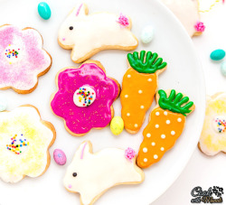 confectionerybliss:  Eggless Easter Sugar Cookies | Cook With Manali