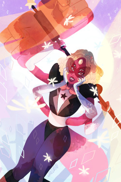 jacobin:  Finally caught up on Steven Universe so I had to draw Sardonyx… SHE’S SO FABULOUS how could I not! (I’ll be selling this as a print at SMASH! as well as more SU prints if I can finish more in time, hehe) 