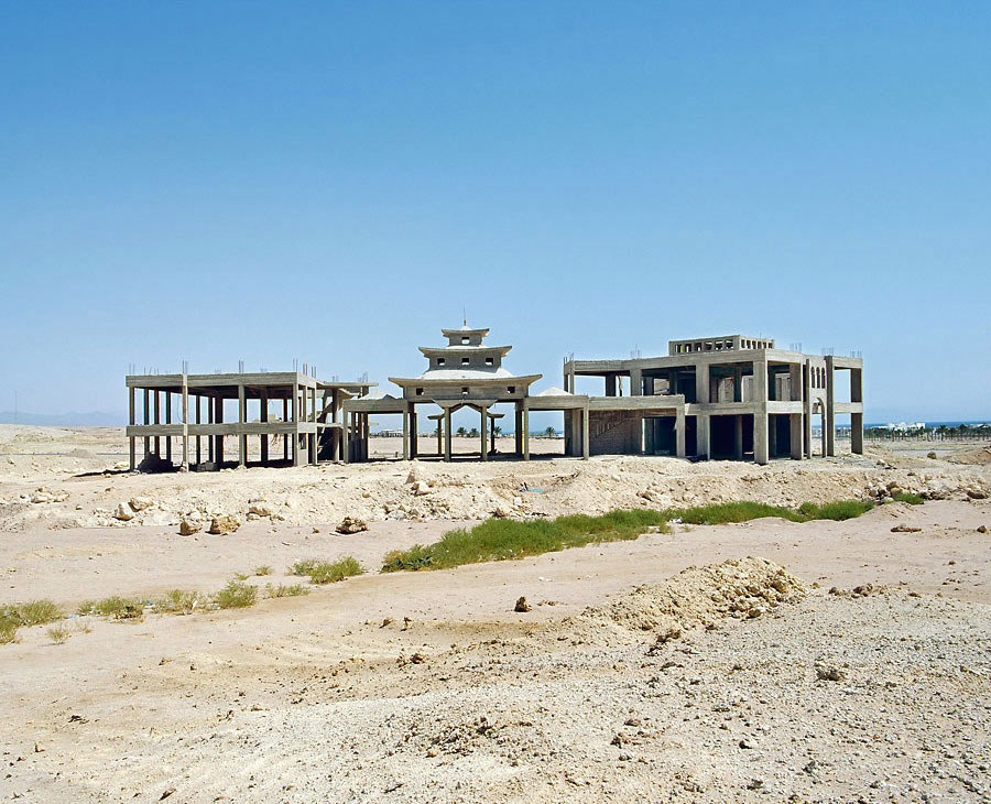 ryanpanos:  Sinai Hotels | Stefanie Zoche Unfinished hotel resorts in Sinai, Egypt