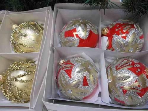 Christmas balls - bombki choinkowe.