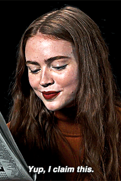 bishopsgate:Sadie Sink reads her Aries horoscope | W Magazine