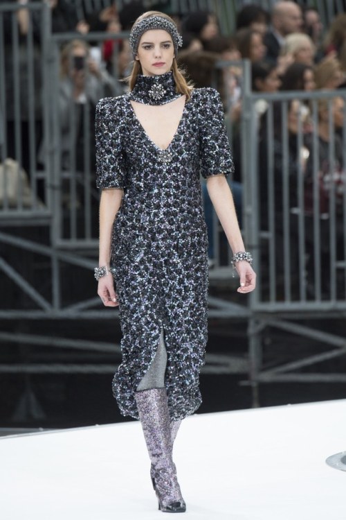 maidsofbondstreet:Michi Kat at Chanel, Fall 2017