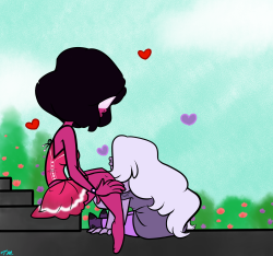 irschooledtemplrs:  gamethystbomb fluff