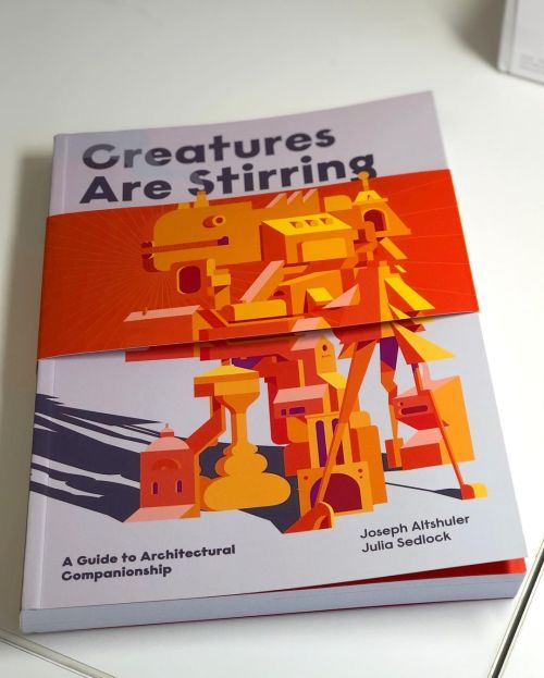 Pleased to get my copy of Creatures Are Stirring // Thanks @juliasedlock & @couldbearchitecture 