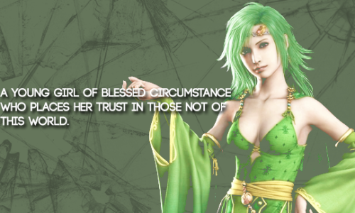 thingsinlifeyoujustdo:TOP 10 FAVORITE FINAL FANTASY FEMALE CHARACTERS7) Rydia of Mist“You’re not the