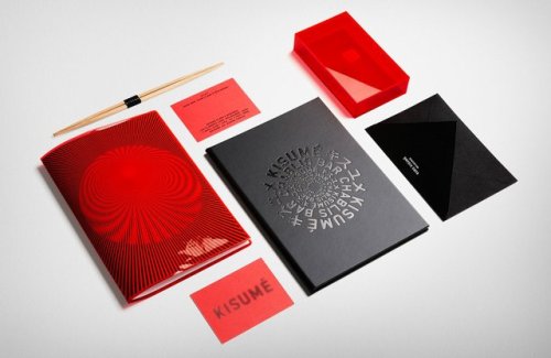 Brand identity &amp; printed matter for unconventional Japanese restaurant Kisumé. D