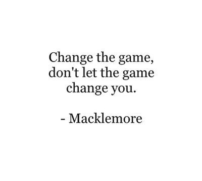 &ldquo;Make the money, don&rsquo;t let the money makes you&rdquo;