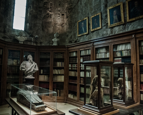 the library and curiosities in the ruins of Igreja do Carmo