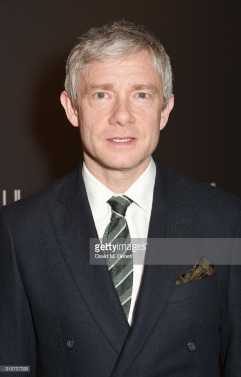 free-martinis:LONDON, ENGLAND - FEBRUARY 15: Martin Freeman attends the Dunhill & GQ pre-BAFTA f