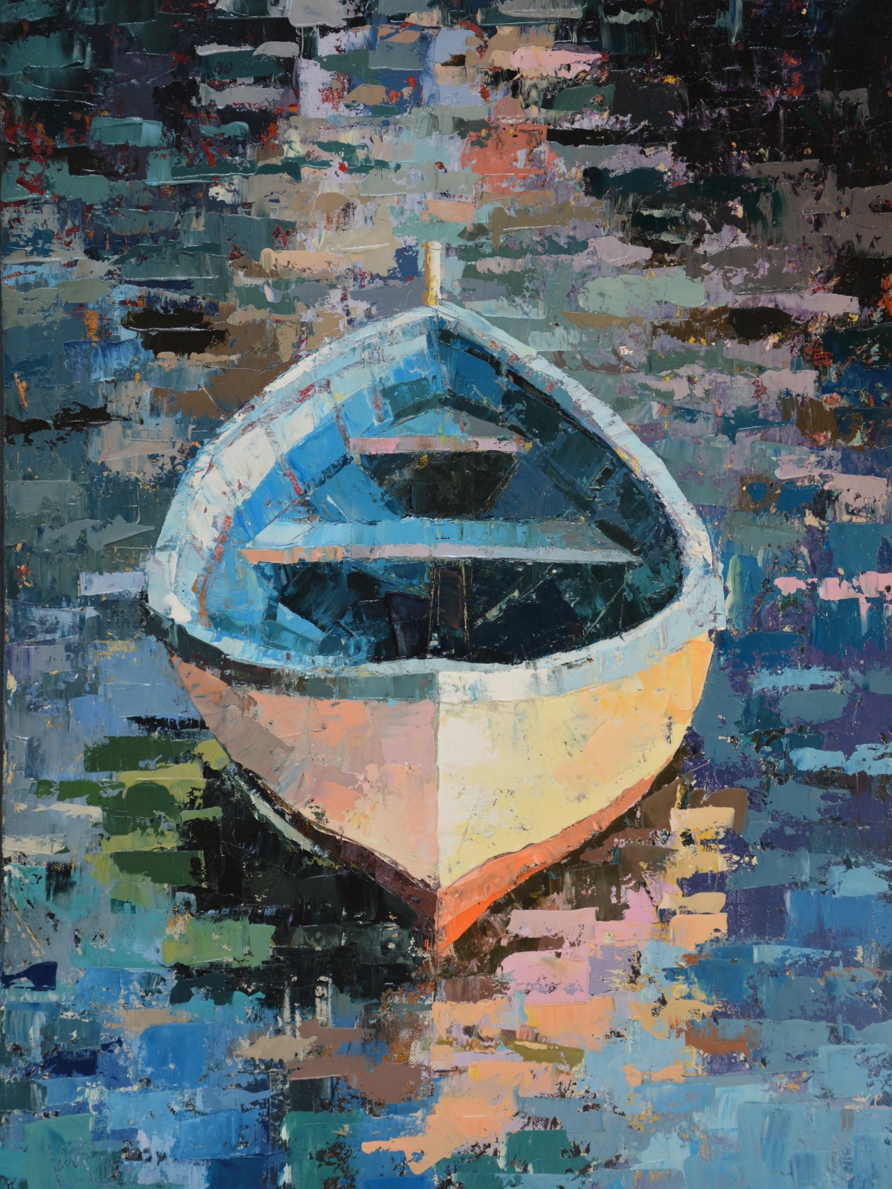 kkmcaninch:
“ Sold and off to New Jersey BOAT/18 24” x 18” oil on .75” stretched canvas
”