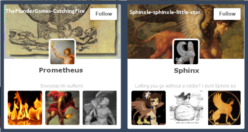 life-of-a-latin-student:Greek mythology Tumblr Profiles