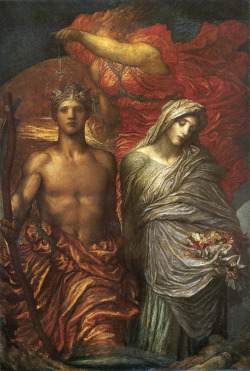 enchantedsleeper:  Time, Death and Judgement, George Frederic Watts 