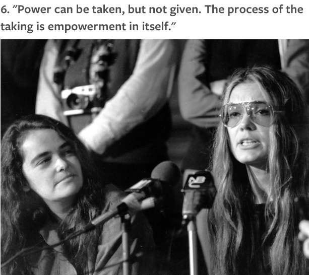 micdotcom:  Happy 81st Birthday Gloria Steinem! 19 of her quotes that still resonate