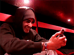 zaynharry:  Zayn on “face time” with his mum 