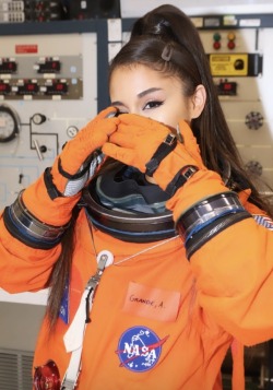 nasa: Ariana Grande got some space at N-A-S-A. Get yours too. Make sure to follow us on Tumblr for your regular dose of space: http://nasa.tumblr.com. 