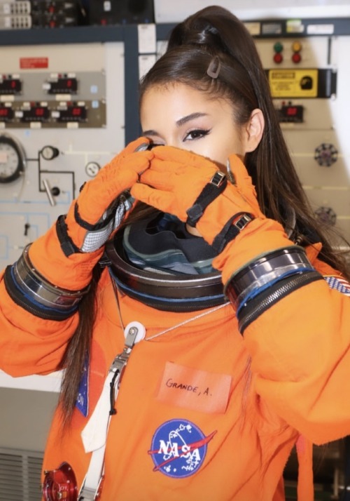 nasa:Ariana Grande got some space at N-A-S-A. Get yours too.Make sure to follow us on Tumblr for you