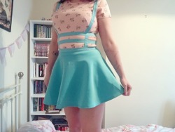 Smutkitten:  I Loved My New Pink Dress So Much I Had To Get It In Blue Too, To Wear